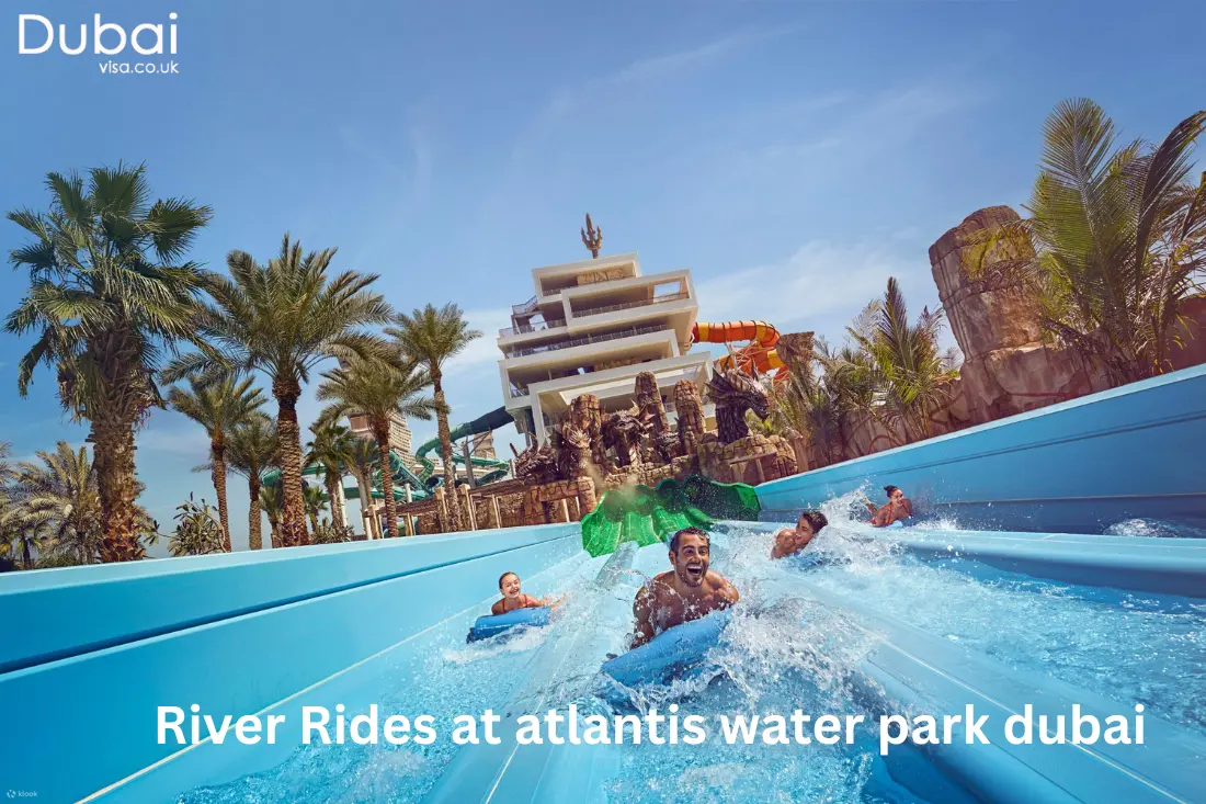 River Rides at atlantis water park dubai